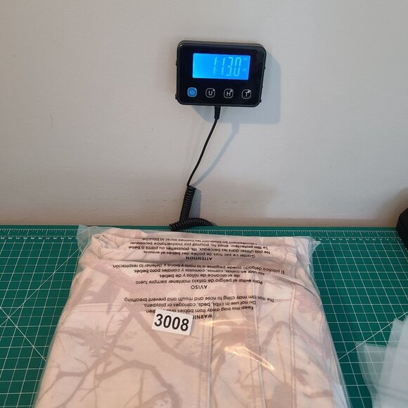 Refrain Printed Cargo Wide Leg Denim Jeans Pants NEW 33  Luxe Casual Streetwear - Picture 10 of 10